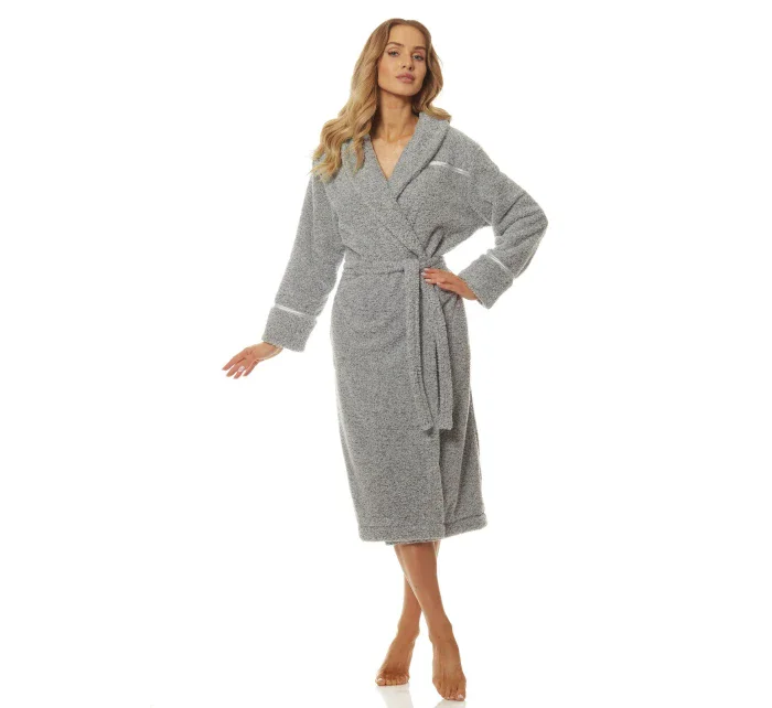 Dlhý dámsky župan L & L 2084 satyna Dlhý dámsky župan L & L 2084 satyna