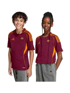 Detské tričko adidas AS Roma 25/26 Home bordová JX2613
