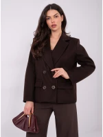 IT KR bunda FL9559.02P tmavohnedá IT KR bunda FL9559.02P tmavohnedá