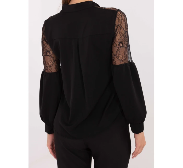 Koszula MI KS model 21768452 czarny - FPrice Koszula MI KS model 21768452 czarny - FPrice