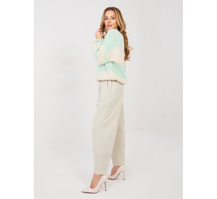 Nohavice MI SP 2690.00 svetlo béžové