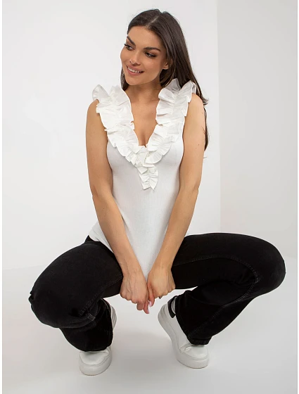 Bluzka NM BZ  ecru model 18543386 - FPrice