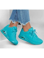 Dámska športová obuv Skechers Uno Stand On Air tenisky green (73690-TURQ) women's