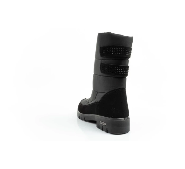 Progress zimní boty sněhové boty dámské zateplené módní dámské zipy