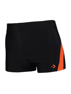 Pánske plavky KMS1500-001 čierno-oranžové - Moraj