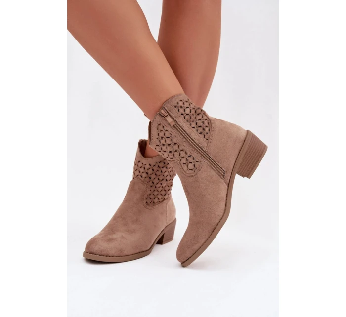 Topánky na podpätku model 224706 Step in style