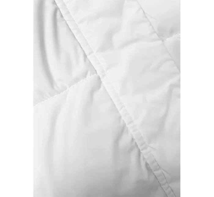 Biela dámska športová bunda (3096)