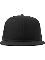 Atlantis Headwear Snap Back-S 6-panelová bejzbalová čiapka 33.0255 čierna