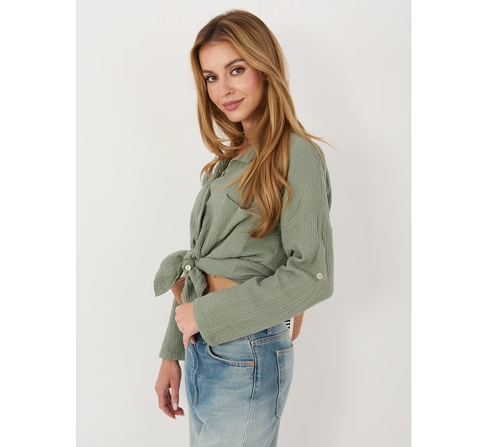 MI košeľa KS 2337.18 khaki MI košeľa KS 2337.18 khaki