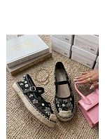 Espadrilky J2933 čierne - Solea Espadrilky J2933 čierne - Solea