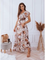 maxi šaty světle šedé Dstreet model 21963574 - FashionStreet