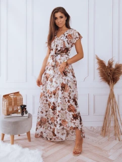 maxi šaty světle šedé Dstreet model 21963574 - FashionStreet