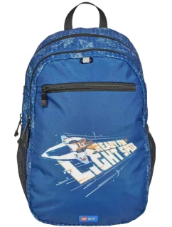 Rozšírený batoh LEGO City 20222-2505 Modrý Jedna veľkosť