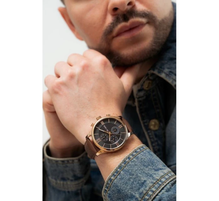 Pánske hodinky PAUL LORENS PL11652A6-1B1 + BOX Pánske hodinky PAUL LORENS PL11652A6-1B1 + BOX