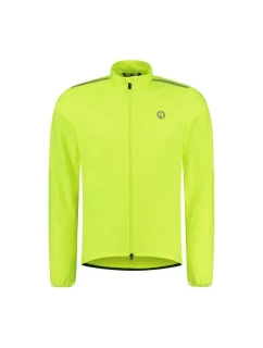 Bunda do dažďa Rogelli DISTANCE fluor L