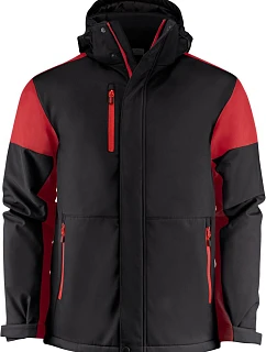 Prime Padded Softshell Men Pánská zimní softshellová bunda model 22453228 black/red - Printer