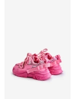 Dětské tenisky flitry růžové model 21673657 - Boto Dětské tenisky flitry růžové model 21673657 - Boto