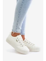 Dámské Tenisky Na Platformě Zateplené Big Star model 21675224 Bílé - Big Star Shoes Dámské Tenisky Na Platformě Zateplené Big Star model 21675224 Bílé - Big Star Shoes