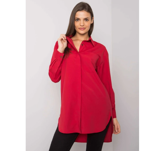 Košeľa EM KS 005.34 tmavo červená