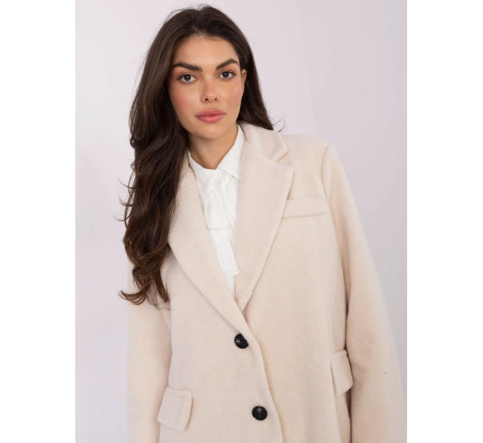 Płaszcz IT PL model 21766112 jasny beżowy - FPrice