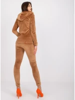 Dámska súprava KMPL 6087 1.95P svetlo hnedá