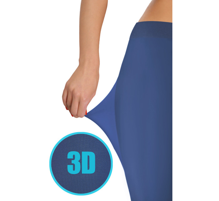 Sesto Senso Anti-Cellulite Tights 50 Deň 3D Microfiber Florence Denim