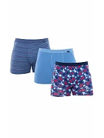 Pánske boxerky 3Pack 946/08 blue mix - Cornette Pánske boxerky 3Pack 946/08 blue mix - Cornette