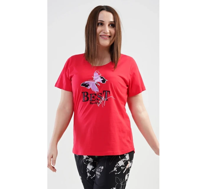 Dámske pyžamo kapri Lenka Dámske pyžamo kapri Lenka