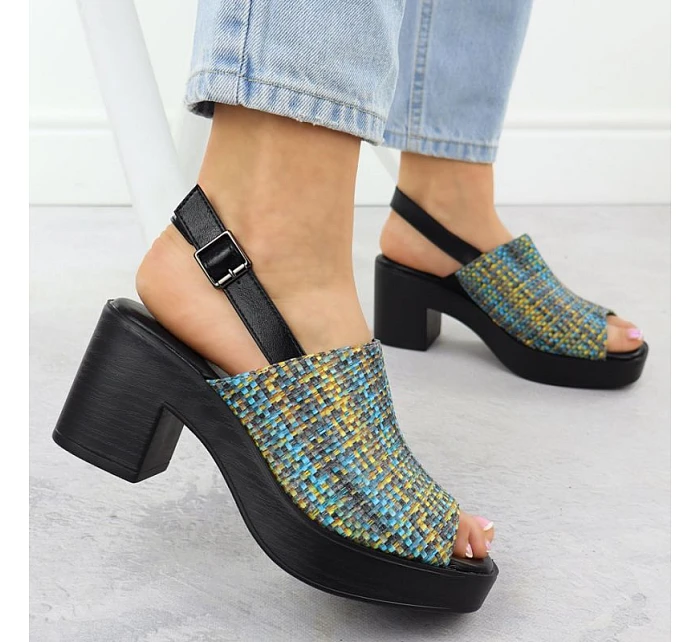 Dámske pletené sandále M.Daszynski MR23126-7