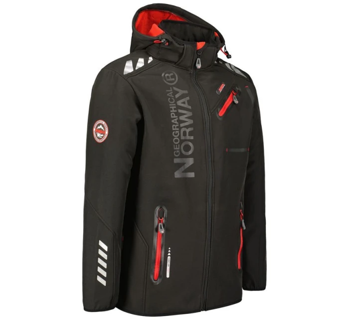 Geographical Norway Softshellová bunda Royaute DB 068 M WY2000H/GN/Black/Red Geographical Norway Softshellová bunda Royaute DB 068 M WY2000H/GN/Black/Red