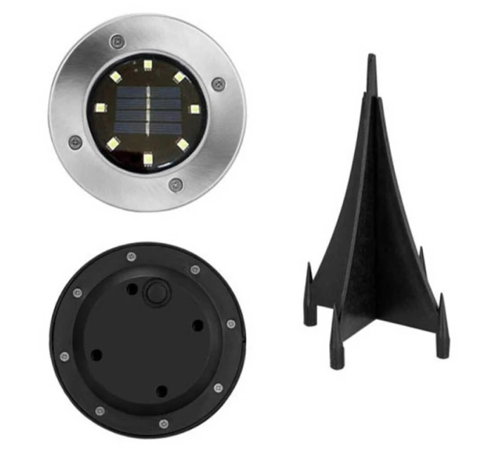 SOLÁRNA LAMPA 8 LED SMD PRE PRELOMENIE KPL.4PCS