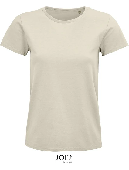 SOL'S Pioneer Women Dámske tričko z bio bavlny 25.3579 natural