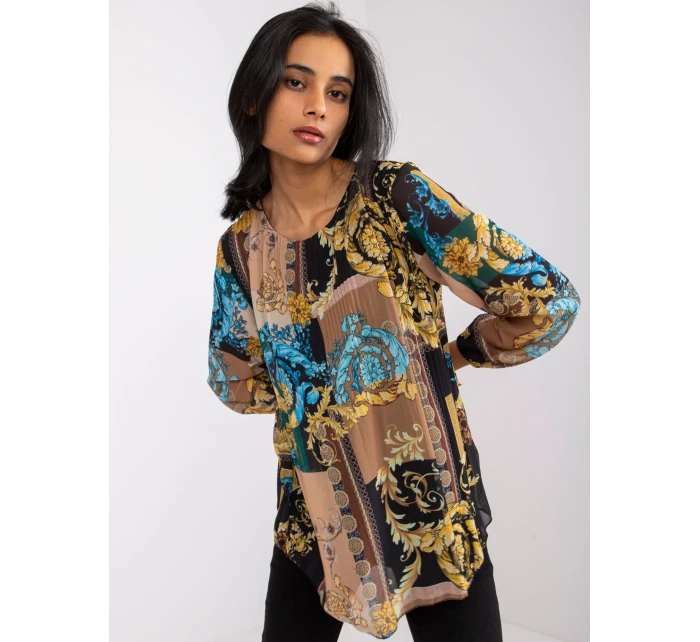 Halenka DHJ BZ černá a béžová model 17081370 - FPrice Halenka DHJ BZ černá a béžová model 17081370 - FPrice