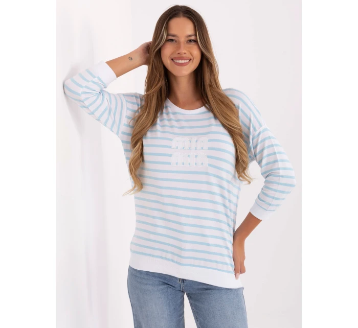 Blúzka RV BZ A790.47 bielo-modrá