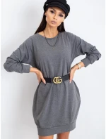 Šaty RV TU 5184.93P tmavo šedá