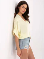 Bluzka TW BZ BI model 21190923 jasny żółty - FPrice