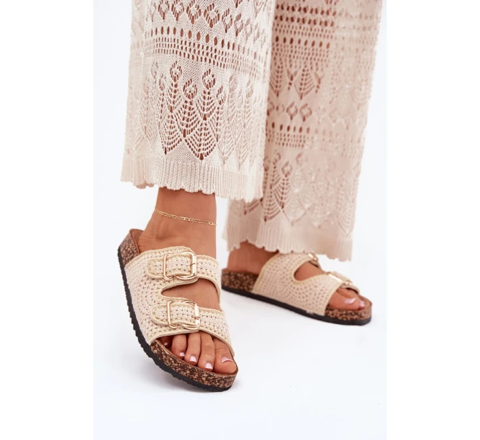 Papuče model 214732 Krok vo veľkom štýle