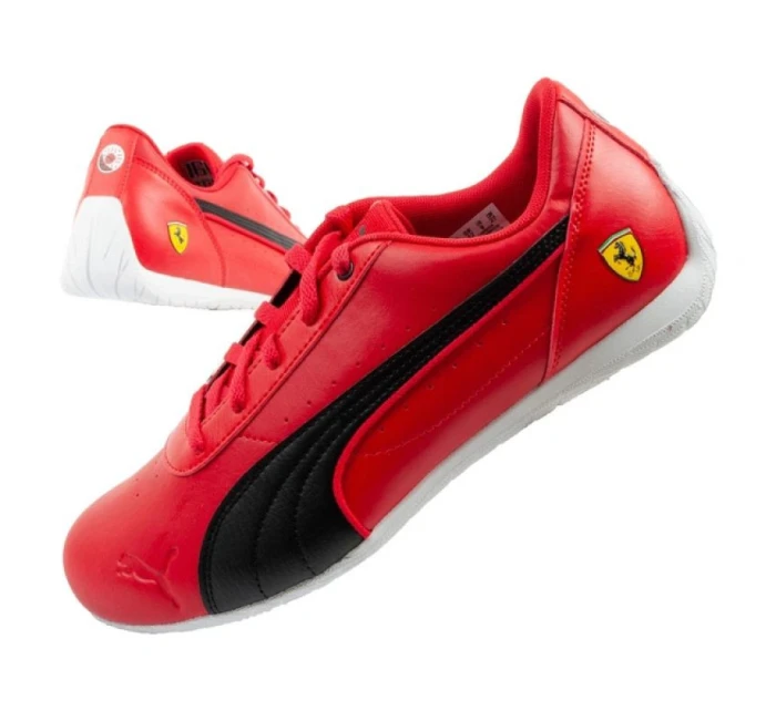 buty sportowe męskie Ferrari Neo Cat  modne wygodne czerwone model 22002146 - Puma
