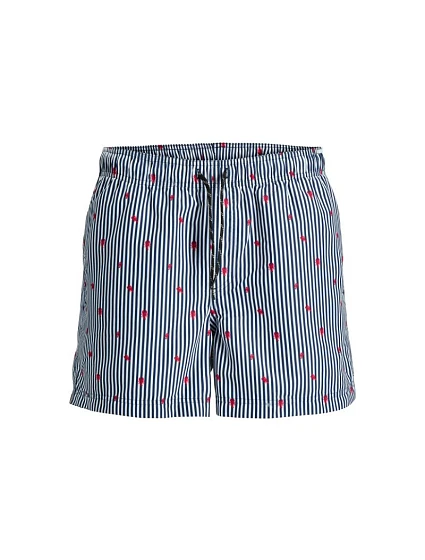 Jack&Jones pánske plavky JWHARUBA SWIM PRINTS SHORTS 12206537 NAVY BLAZER STRIPES Jack&Jones pánske plavky JWHARUBA SWIM PRINTS SHORTS 12206537 NAVY BLAZER STRIPES