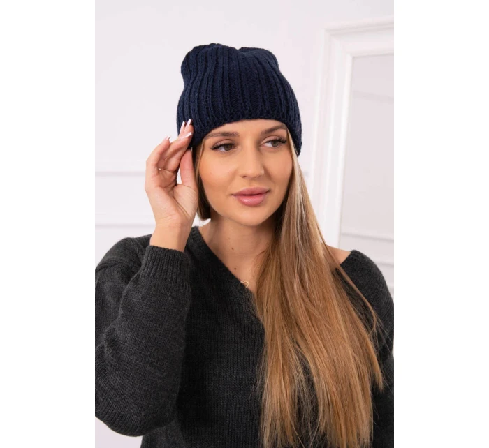 Dámska čiapka Rebeka K345 navy blue