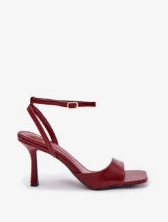 Sandále na podpätku model 222263 Krok v štýle