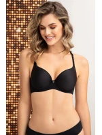 Dámska podprsenka 17731 Sophia čierna - CORIN