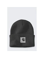Dámská zimní čepice Carhartt Satin Lined Cuffed Beanie – černá