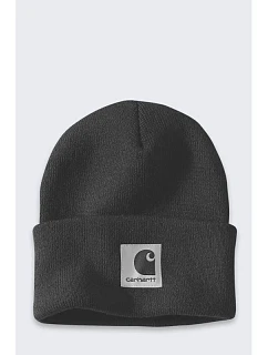 Dámska zimná čiapka Carhartt Satin Lined Cuffed Beanie – čierna