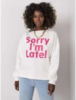 Mikina EM BL 624.90P biela a ružová