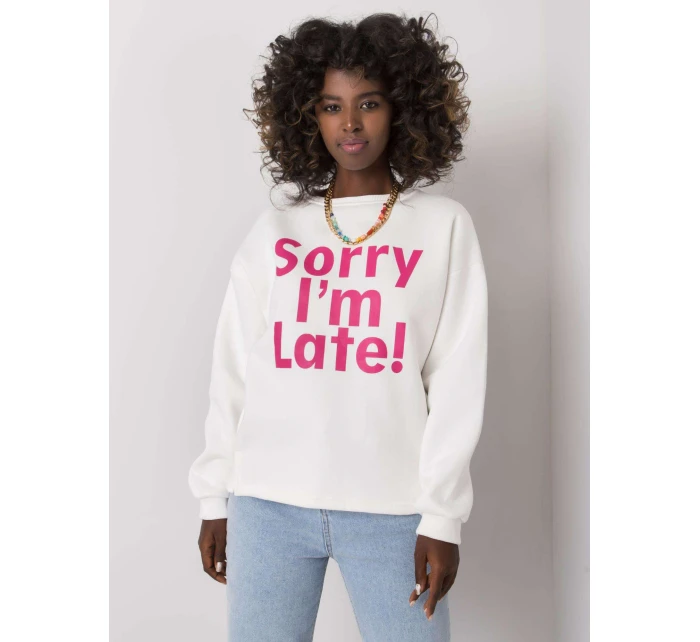 Mikina EM BL 624.90P biela a ružová