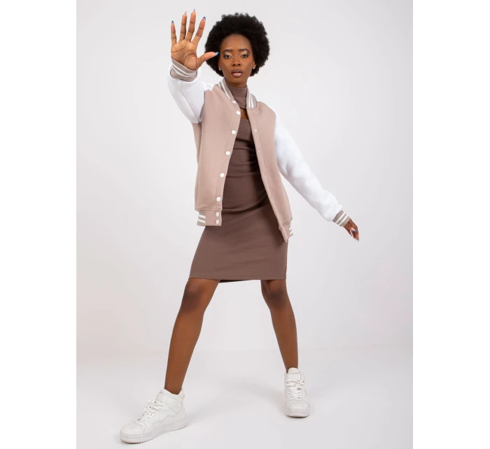 Dámska mikina RV BL 7351.28X tmavo lila