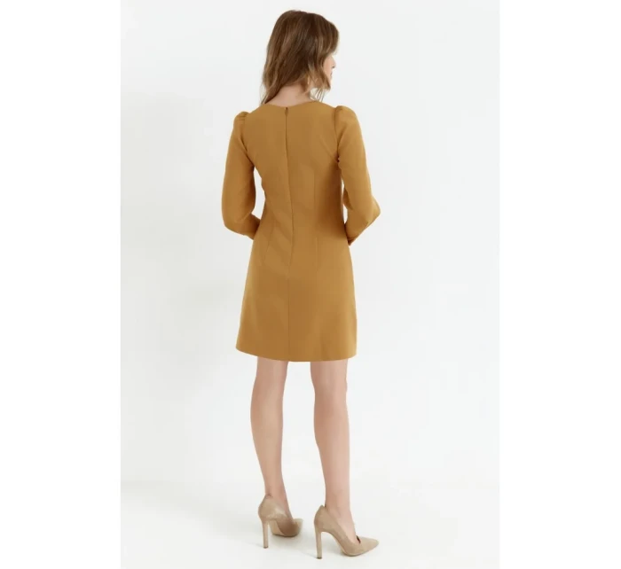 Trapézové šaty model 20589713 - Makover Trapézové šaty model 20589713 - Makover