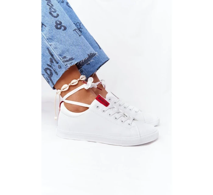 Dámské módní tenisky Big Star - bílé