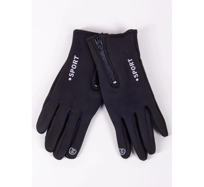 Pánské rukavice model 20829238 černé - Yoclub